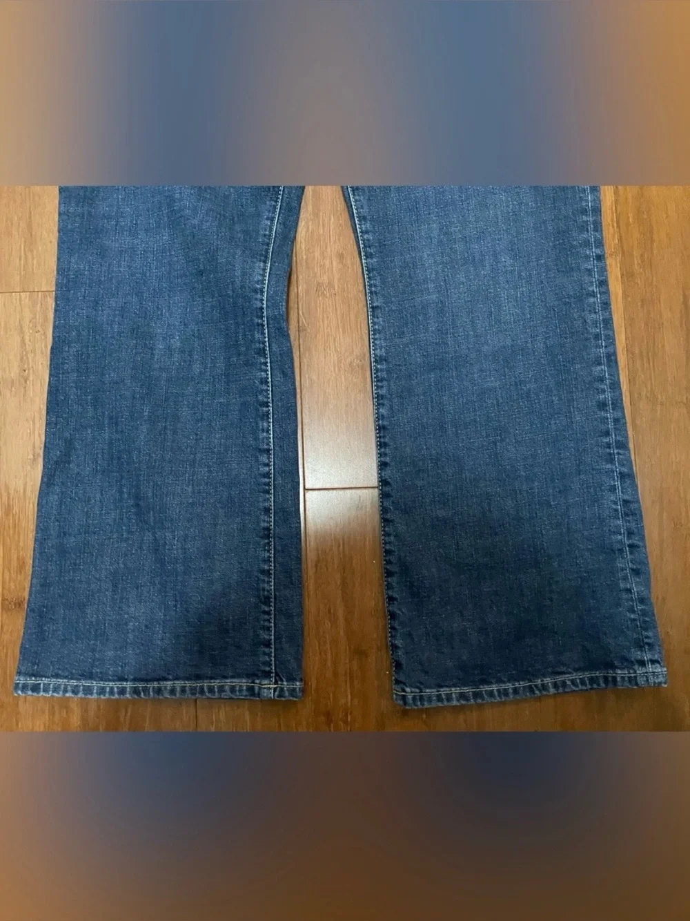 La Ligne Jeans 31 Blue Ankle Bootcut Classic Luxury